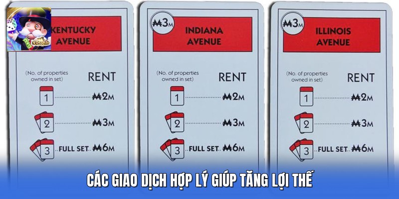 Các giao dịch hợp lý giúp tăng lợi thế