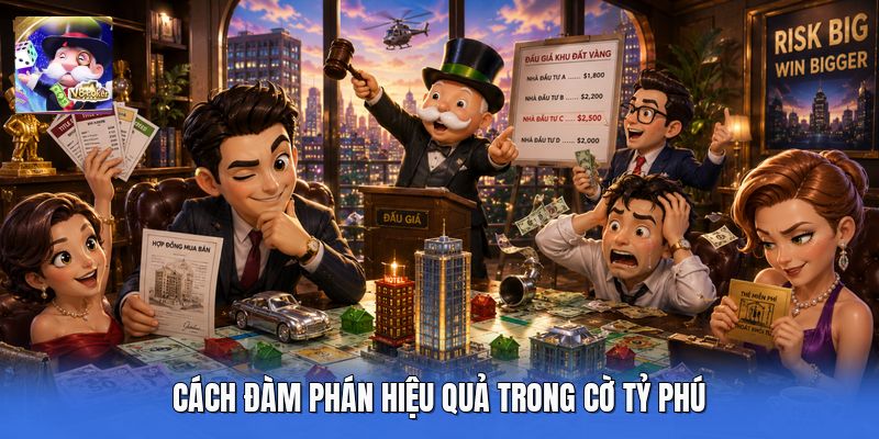 Cách đàm phán hiệu quả trong cờ tỷ phú