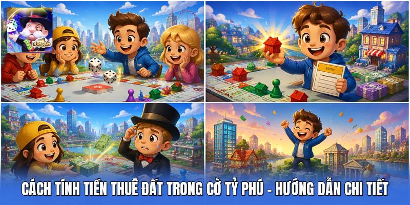 Cách Tính Tiền Thuê Đất Trong Cờ Tỷ Phú - Hướng Dẫn Chi Tiết