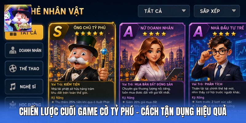 Chiến Lược Cuối Game Cờ Tỷ Phú - Cách Tận Dụng Hiệu Quả