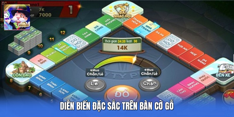 Diễn biến đặc sắc trên bàn cờ gỗ