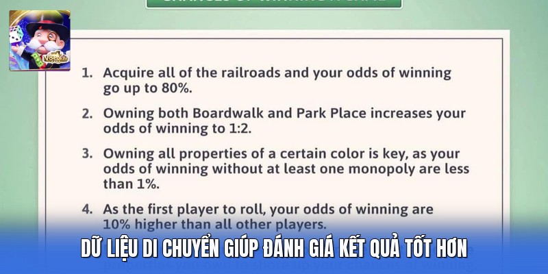 Dữ liệu di chuyển giúp đánh giá kết quả tốt hơn