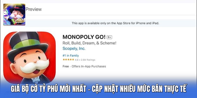 Giá Bộ Cờ Tỷ Phú Mới Nhất - Cập Nhật Nhiều Mức Bán Thực Tế