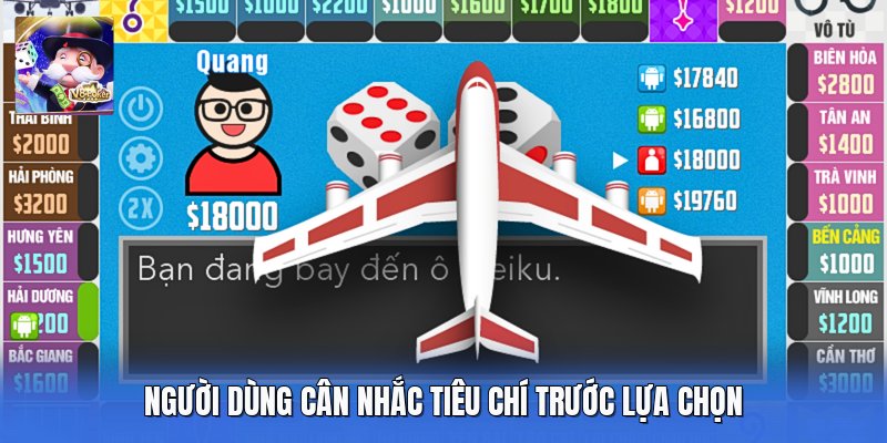 Người dùng cân nhắc tiêu chí trước lựa chọn