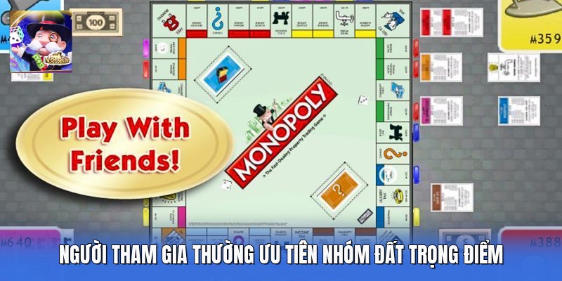 Người tham gia thường ưu tiên nhóm đất trọng điểm