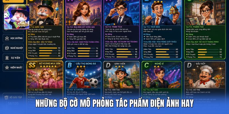Những bộ cờ mô phỏng tác phẩm điện ảnh hay