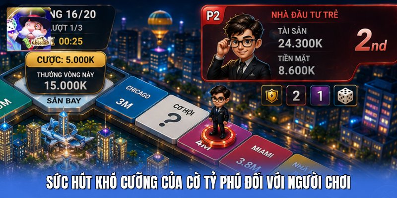 Sức hút khó cưỡng của Cờ Tỷ Phú đối với người chơi 