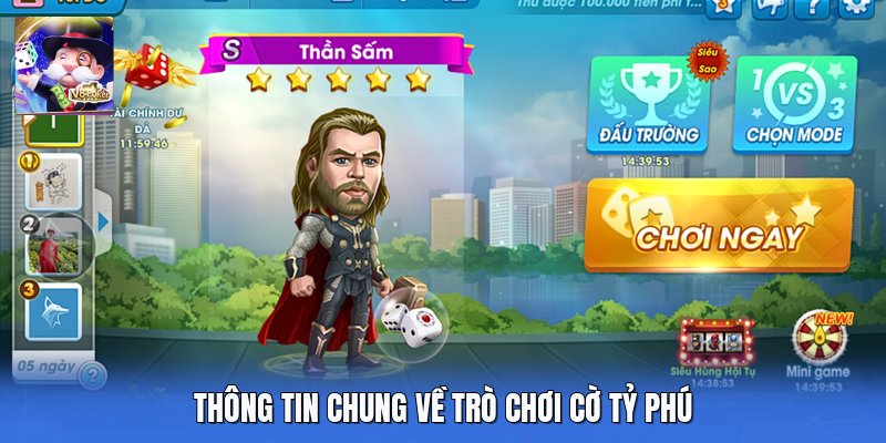 Thông tin chung về trò chơi cờ tỷ phú 