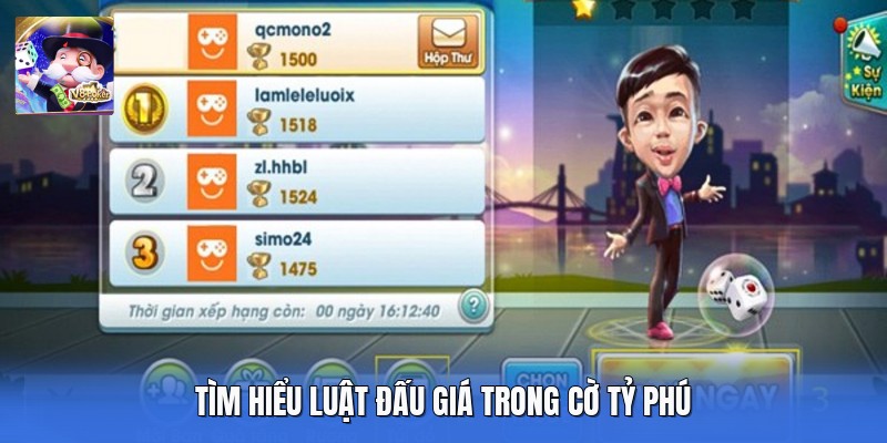 Tìm hiểu luật đấu giá trong cờ tỷ phú
